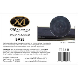 Martelli 16 Inch Round-About Turn Table Base