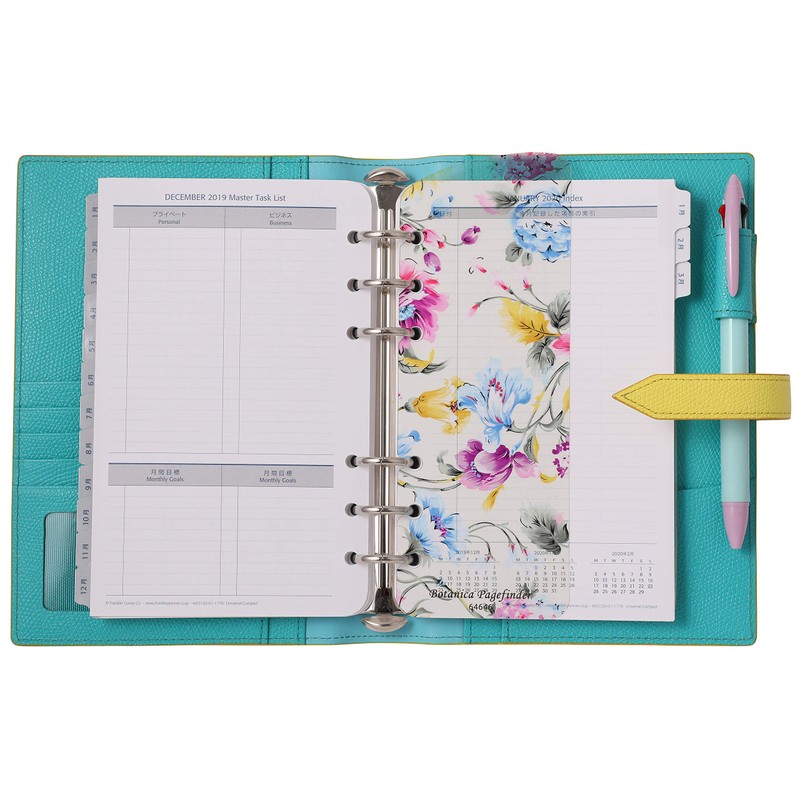 Franklin Planner Botanica Page Finder 2 64646 Compact Size