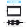Adviace 40256 & 40257 Shaker Grate Frame Kit for US