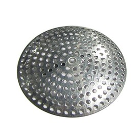 Plumb Pak Pp820-65 Flat Sink Strainer with Clip, Aluminum, 5.375" x 4.625", No Color