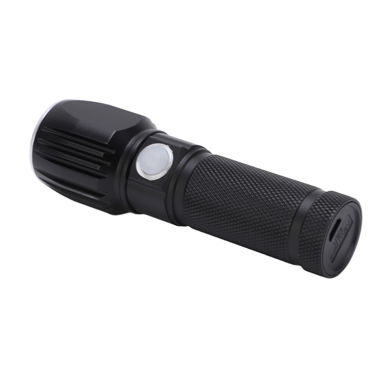 Flash Light P01 Portable Waterproof Black Handheld Flashlights with Data