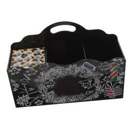 Beavorty Hair Tool Organizer Box Multi Slots Hairdressing Scissor Holder for Salon Home Use Durable Storage for Combs Styling Tools Practical Hair Stylists