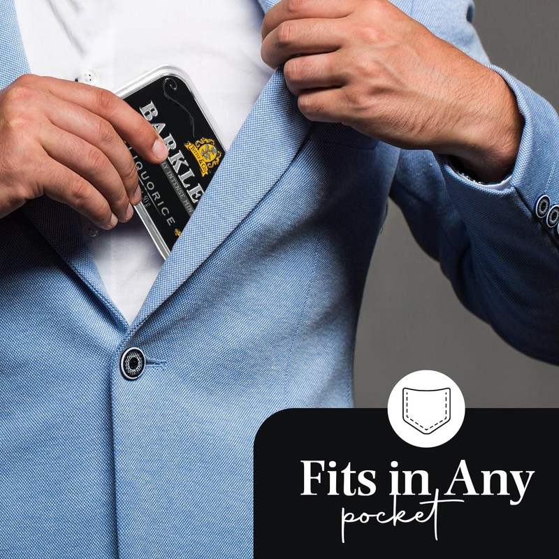 Barkleys Liquorice Mints Tin, 50g