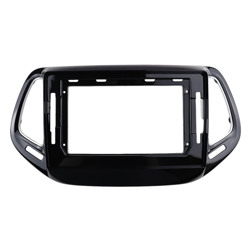 DKMUS Radio Stereo Bezel for Jeep Compass 2017-2018 Dash Installation