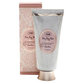 SABON Silky Body Milk, Green, Rose, 7.8 fl oz (200 ml)