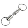 5 Pcs Heavy Duty Dual Key Ring Pull Apart Snap