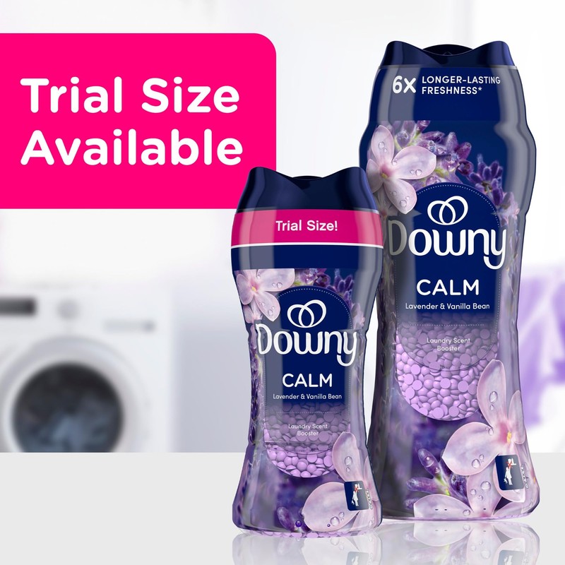 Downy Calm In-Wash Laundry Scent Booster Beads, Soothing Lavender and