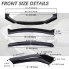 KEEPDSGN For Infiniti G37 G35 Coupe Sedan Front Bumper Lip