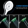 JINYOMFLY LED Shower Head with LED Lighting with 7 Colours