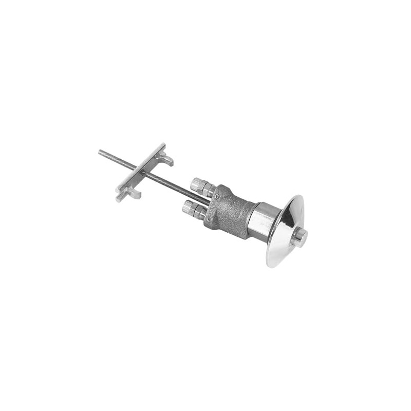 Sloan HY-100-A Hydraulic Push Button Assembly, Spring-Loaded Metal Button Panel