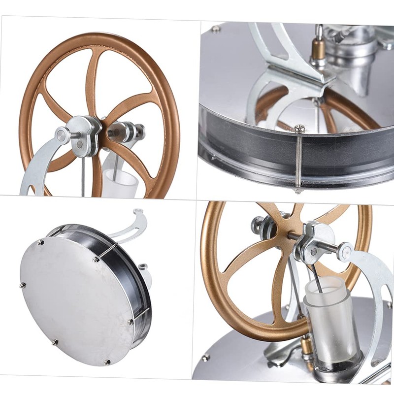 Mulcort Low Temperature Stirling Engine Motor Model Heat Steam Education