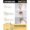 The Can Converter R1 Recessed Can Light Conversion Kit w/