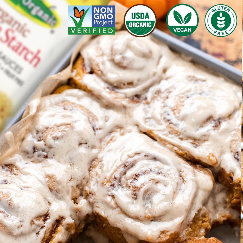 Let's Do Organic Tapioca Starch - Cornstarch Replacement, Thickening Agent,