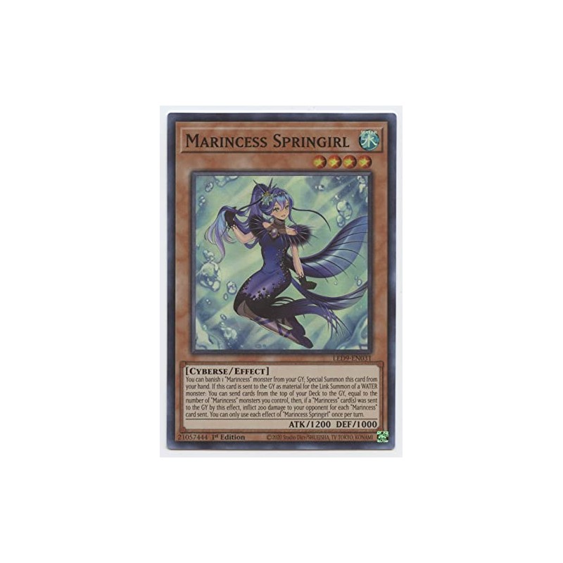 Marincess Springirl - LED9-EN031 - Super Rare - 1st Edition