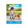 PLAYMOBIL 71739 Jeune Fille Rolleuse with Retriever