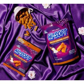 Hi-Chew Hi-Soft Salted Caramel Chews Candy - 3oz Bag- 1 Bag - FREE SHIPPING