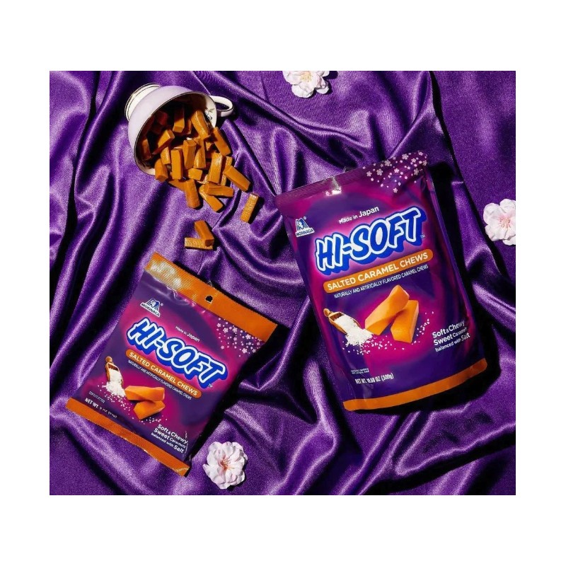 Hi-Chew Hi-Soft Salted Caramel Chews Candy - 3oz Bag- 1