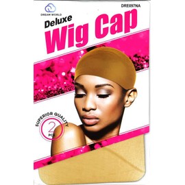 DREAM Deluxe Wig Cap Natural 6 PACK (12 total pcs) (Model: 0097NA)
