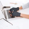 Classy Pal Guantes de compresión para artritis, guantes de escritura
