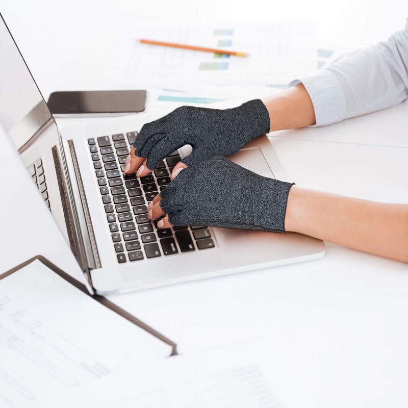 Classy Pal Guantes de compresión para artritis, guantes de escritura