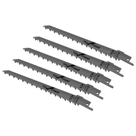 HSHa Reciprocating Saw Blades for Wood Pruning 6 TPI 6 Inch Wood Cutting Blades 5PCS