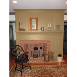 OldVillage 1725 Acrylic Latex Paint 1 Pint - Valley Forge Mustard