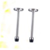 OHPHCALL 2Pcs Stainless Steel Door Stopper Cylindrical Design for Practical
