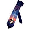 Three Rooker Christmas Ties Mens Nativity Scene Necktie Bible Verse