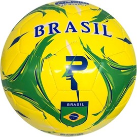 PLAYPRO Country Training Soccer Ball - Elite Edition - for All Ages - Size 2, 3, 4 and 5 (Brasil, 2)