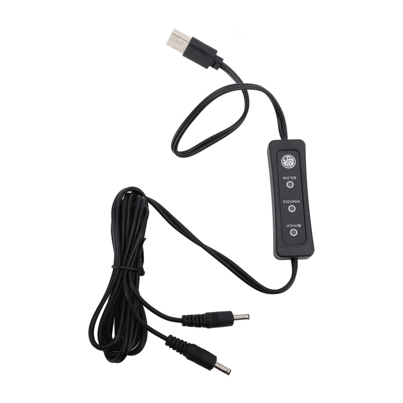 1 Pair Electric Foot Warmer USB Heating Shoes 3 Gears