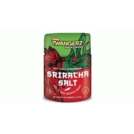 Twangerz Snack Topping, Sriracha, 1.15 Ounce Shaker (Pack of 10)