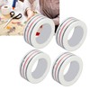 4pcs 1/4 Inch Seam Diagonal Seam Tapes Professional Straight Diagonal