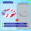 3 Pack Inflatable USA Flag Pool Floats for Kids Adults