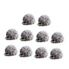 BESPORTBLE 3sets Cartoon Animal Miniature -Resin Hedgehog Ornament Perfect for