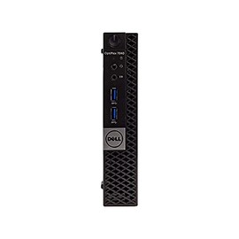 DELL OPTIPLEX 7040 6th Gen Micro Business Desktop Computer, Intel Quad Core i5 6400T up to 2.8GHz, 16G DDR4, 256GB SSD, WiFi,HDMI, DP, Win 10 64-Bit Supports EN/ES/FR(CI5)(Renewed)