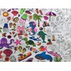 The Coloring Table - Colorable Oceantime Fun Tablecloth - Square