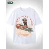 Summer 2025 Oversized Mens Tee Comfort Fit US Local StockColor: