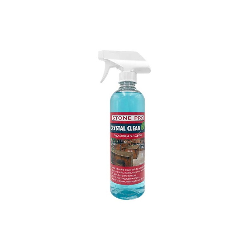 Stone Pro Crystal Clean - Granite and Marble Daily Cleaner,