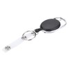 Retractable Key with Nylon Rope Keyring Belt Clip Key Chain