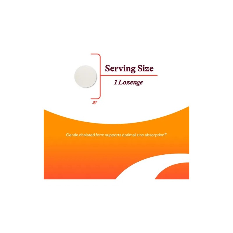 Seeking Health Zinc Gomitas 15 Mg Traacs Bisglicinato