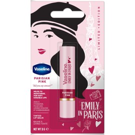 Vaseline Emily in Paris Bálsamo Labial Color Rosa Parisian Pink 3.0g, Humectación 24h
