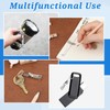 Tweruna 5 Pack Deep Carry Pocket Clip with Keychain, Heavy