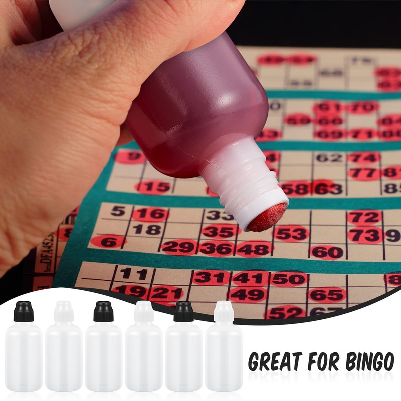 Tessco 4 Set 2 Ounce Empty Bingo Daubers Paint Squeeze