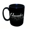David Gonzales Art - Taza de pavo real, 453 ml