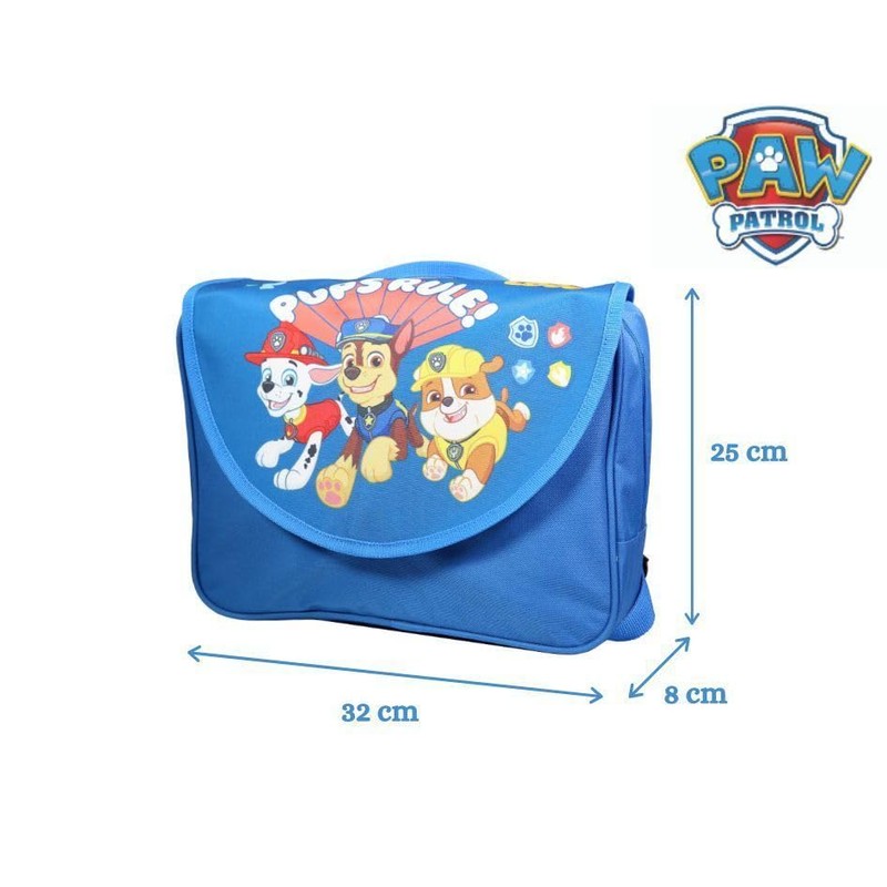 BAGTROTTER Pat'Patrol School Bag 32 cm Blue, blue