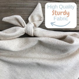 Dog Bandanas Pregnancy Announcement Baby Reveal Gift Big Sis Heart Oatmeal Cream Beige Simple Minimal (XL)