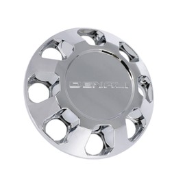 OEM New Wheel Center Compatible with Cap Compatible with Chrome Denali Logo 2015-2020 Compatible with GMC Sierra 2500 22909152