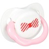 Combi Teo Pacifier Smile Navi with Cap, Small, Cute White