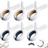 Pack of 6 Large Towel Clips for Beach Loungers, Alluring