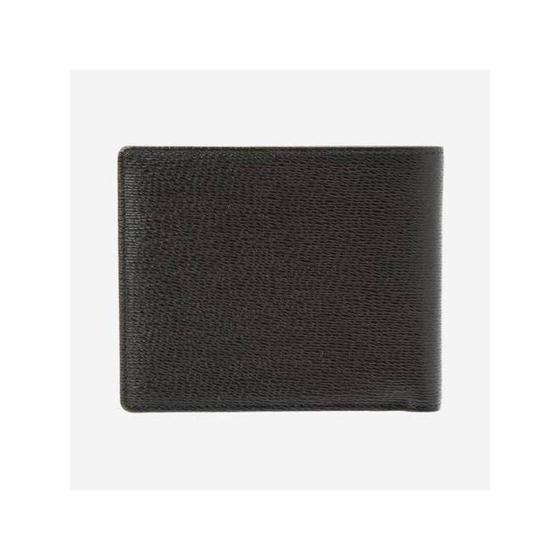 Daks (신세계강남점)다크브라운 사선체크 반지갑 DBWA2E914 Dark Brown Diagonal Check Wallet